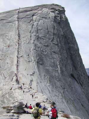 Half-Dome 54 - Cables and Face