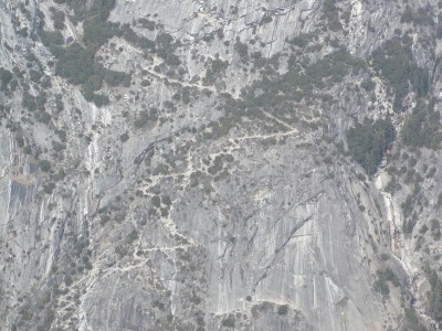 Half-Dome 76 - The Narrow Road - From Half-Dome