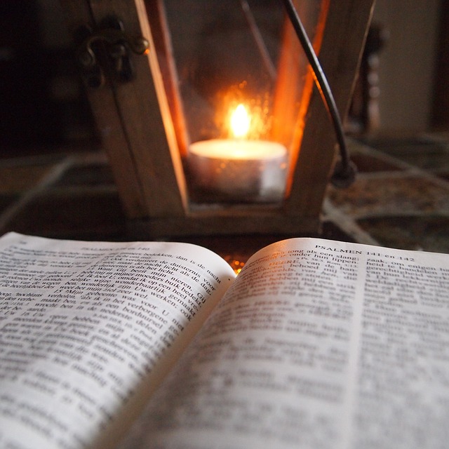 Bible and Candle